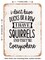 DECORATIVE METAL SIGN - I Don't Have Ducks or a Row... I Have - Vintage Rusty Look